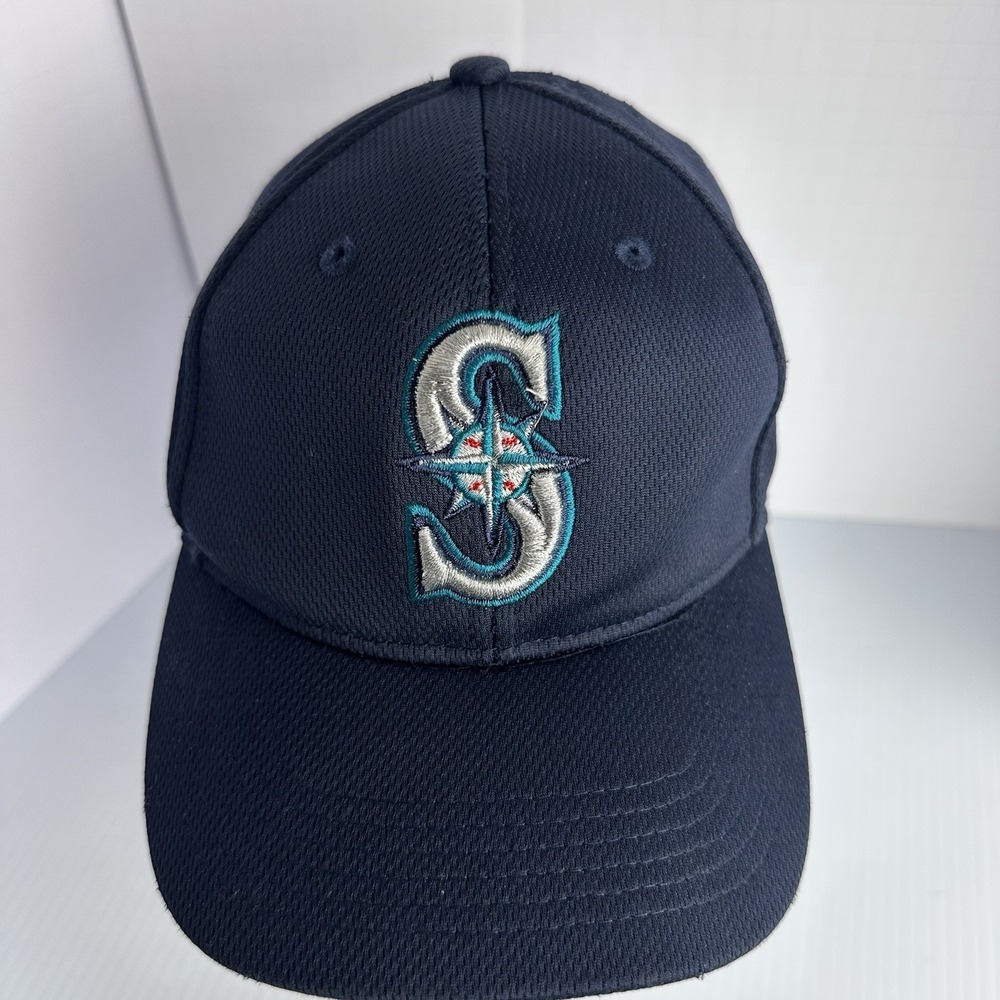 Seattle Mariners Youth Adjustable Hat One Size Blue MLB Baseball Cap Sports Boys